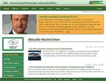 Tablet Screenshot of gdl.de